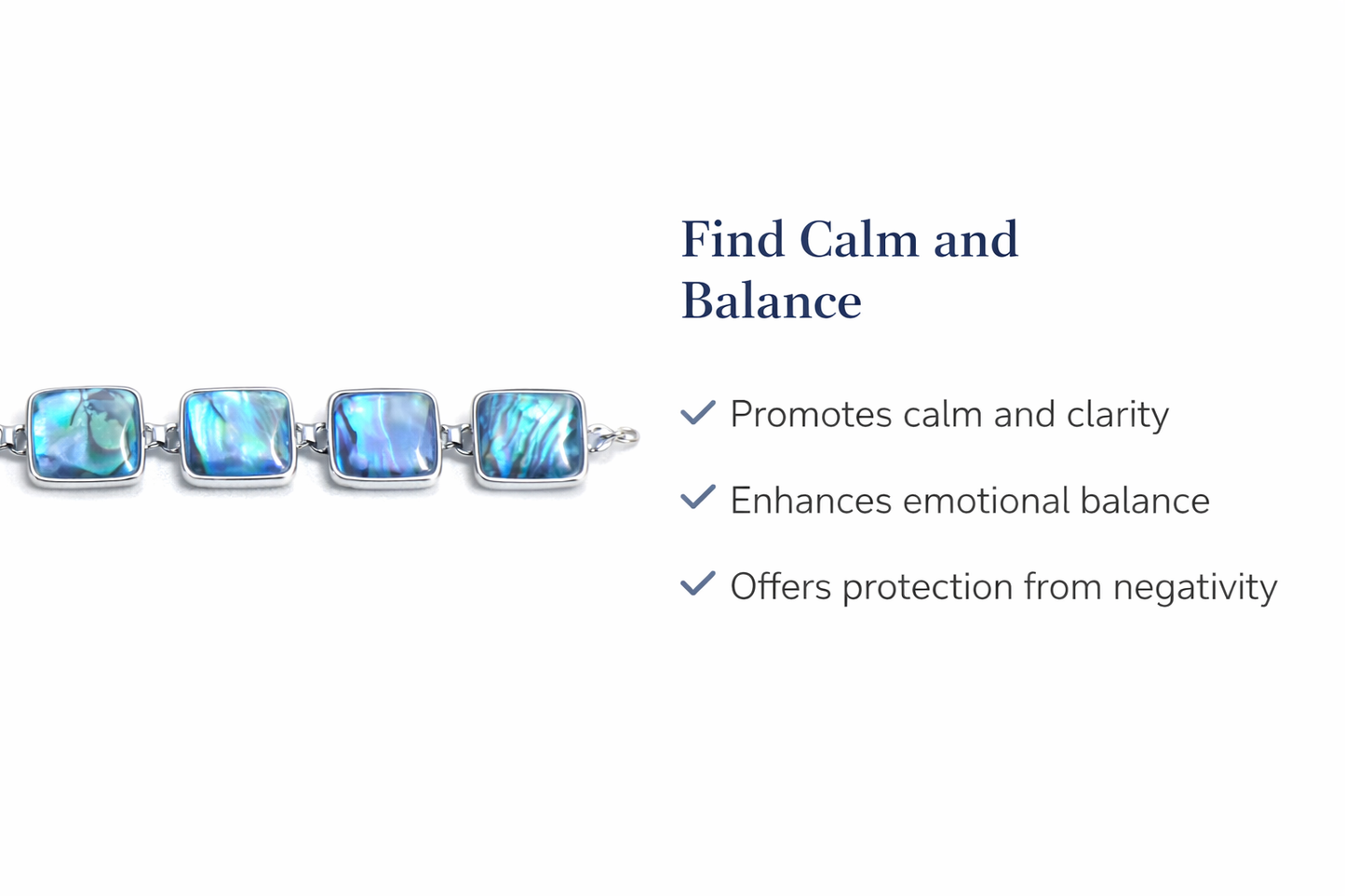 Abalone Shell Square Beaded Bracelet