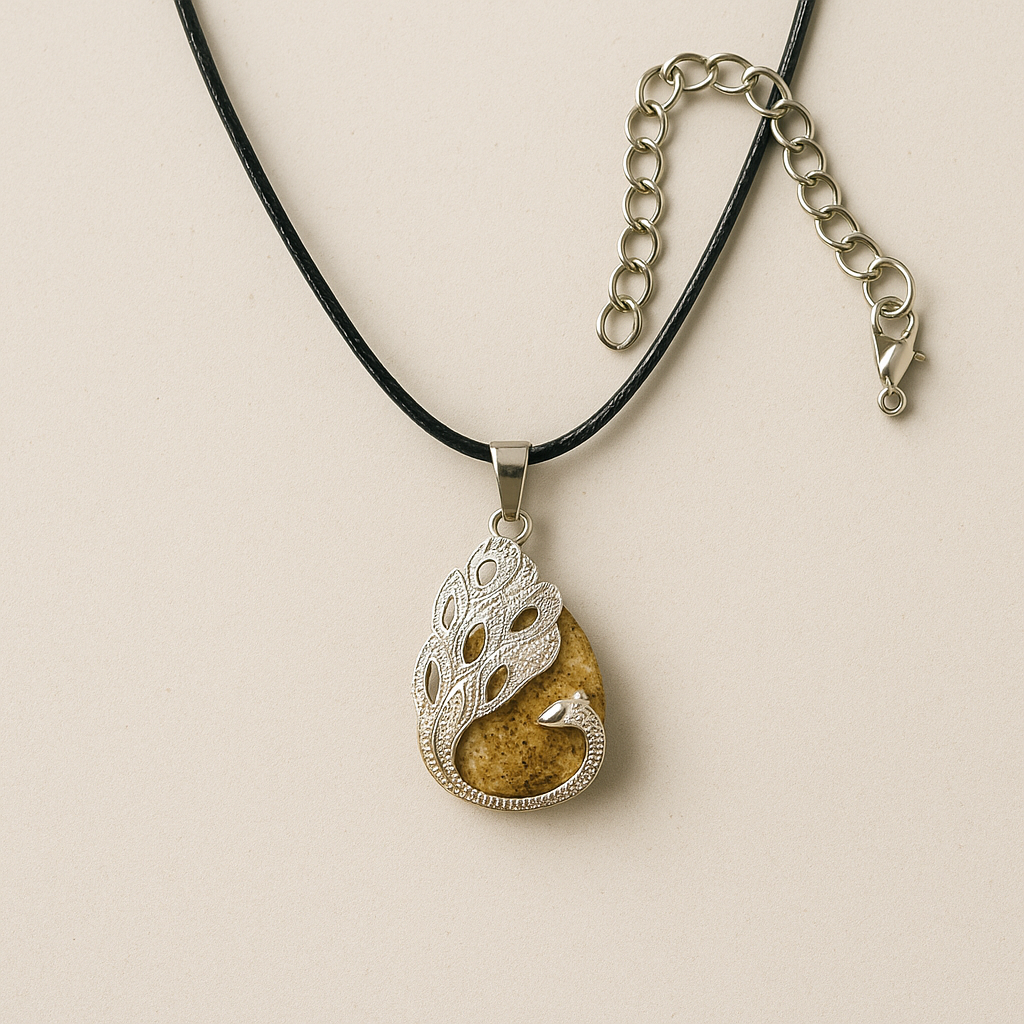 picture jasper in german silver