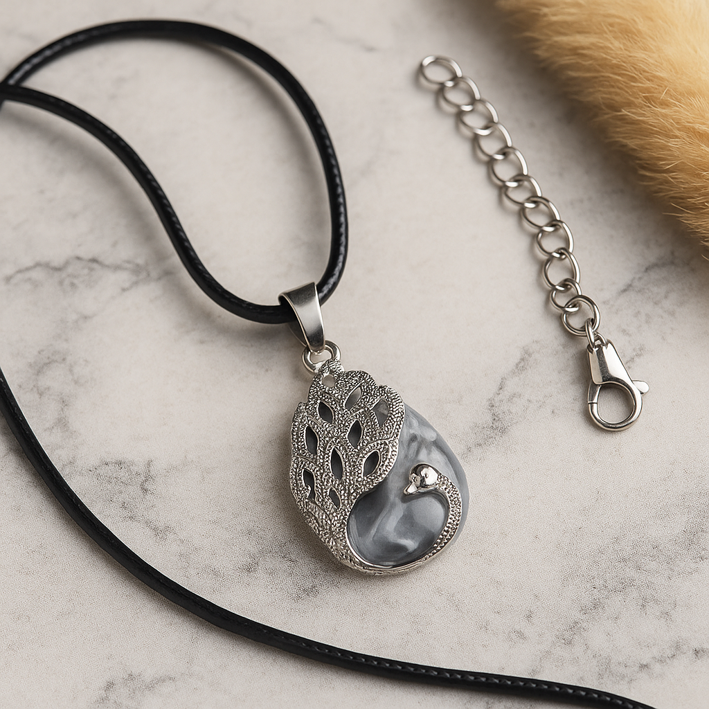 RARE BLUE ICE AGATE PAIRS WITH DRUZY IN GERMAN SILVER