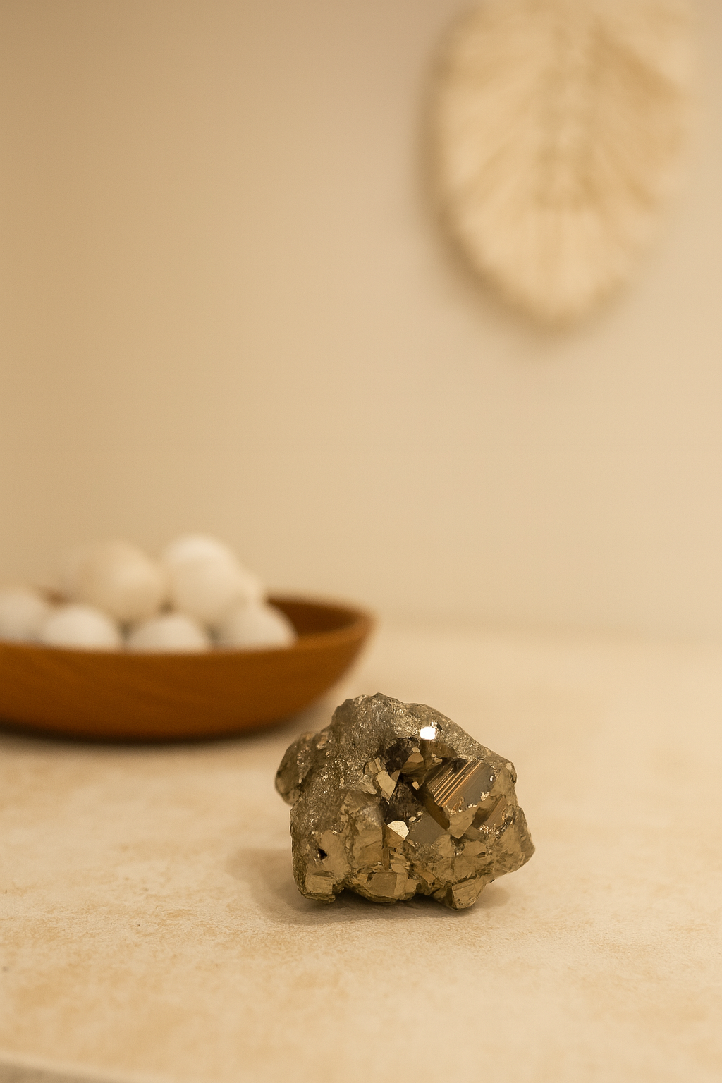 Golden Pyrite SMALL CLUSTER