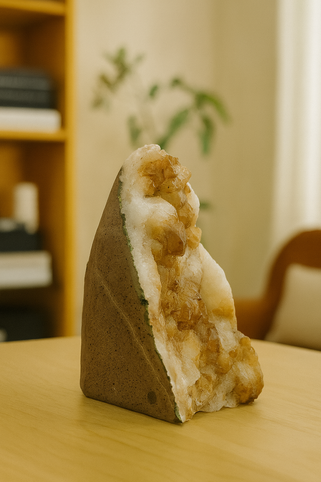 CITRINE CLUSTER STONE
