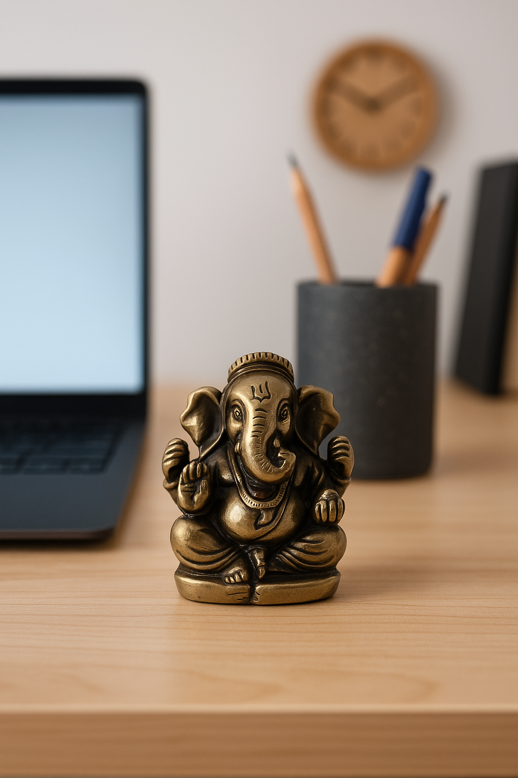 GOLDEN PYRITE GANESHA