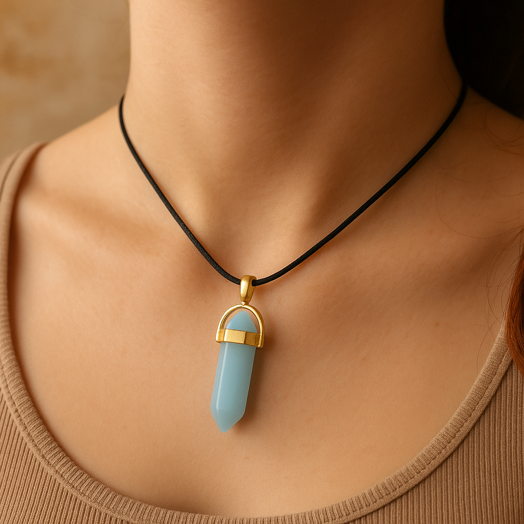 Aquamarine pendant