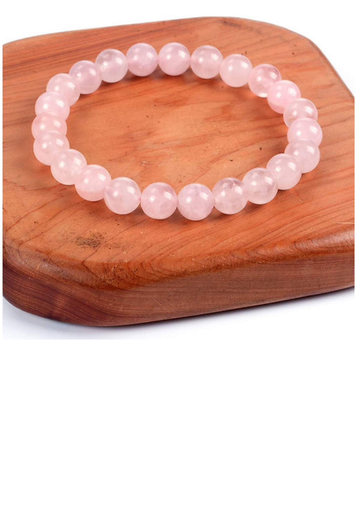Rose Quartz Crystal Bracelet