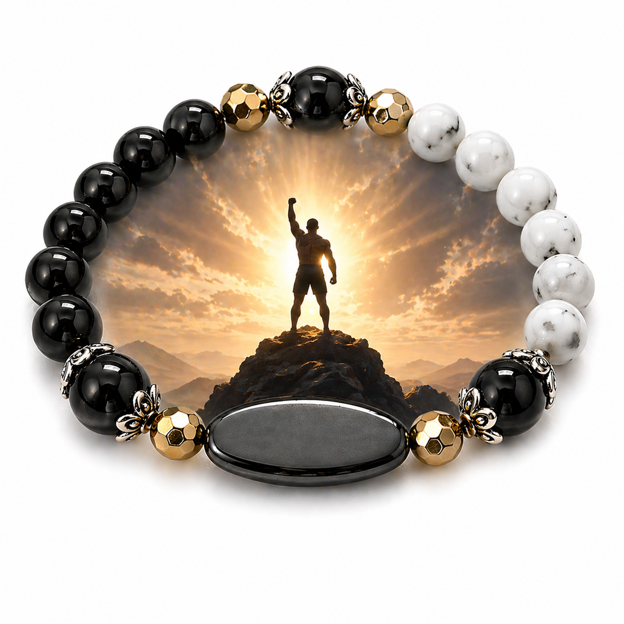 Confidence & Strength Bracelet | Energy Healing Crystal Bracelet for Power, Stability & Self-Belief