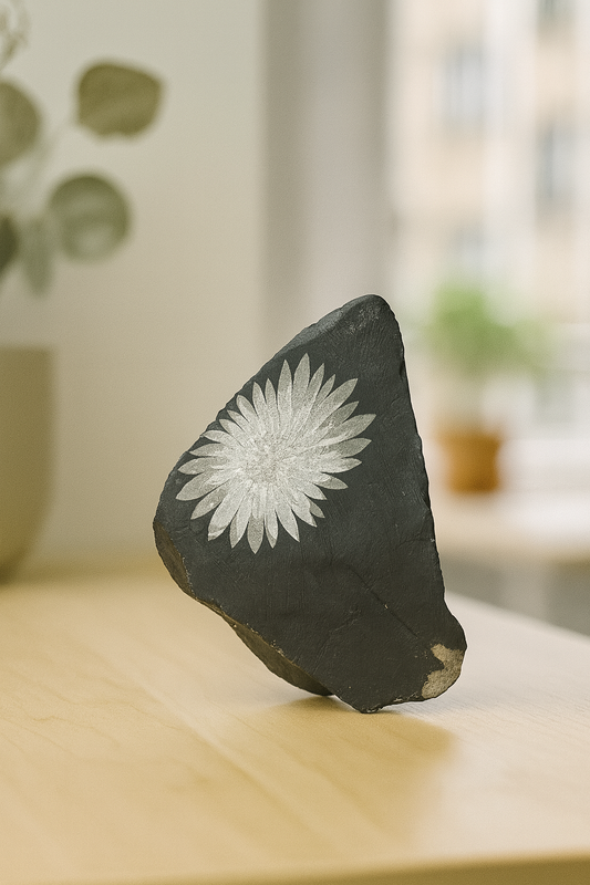 RAW CHRYSANTHEMUM NATURAL FLOWER STONE