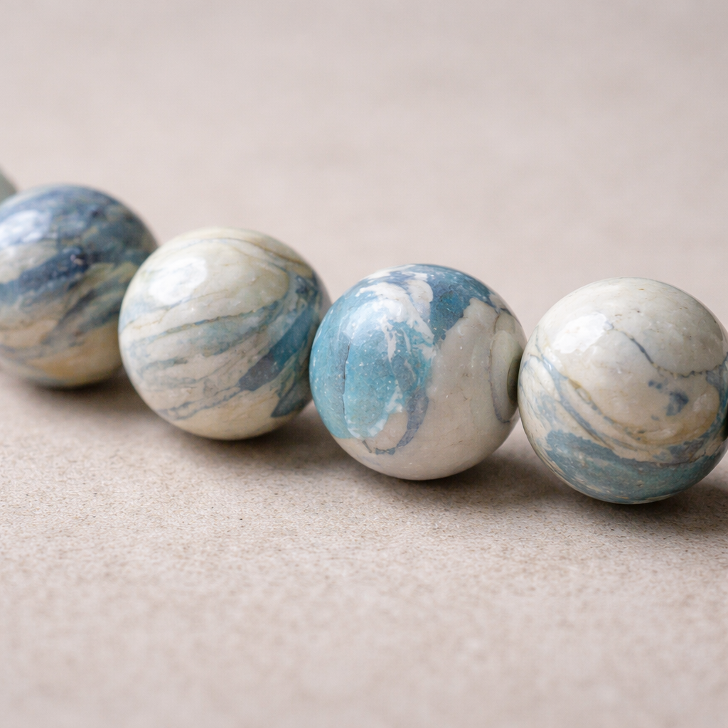 Natural Muscovite Healing Bracelet for Mental Clarity, Intuition & Emotional Balance | Handcrafted Crystal Energy Jewelry