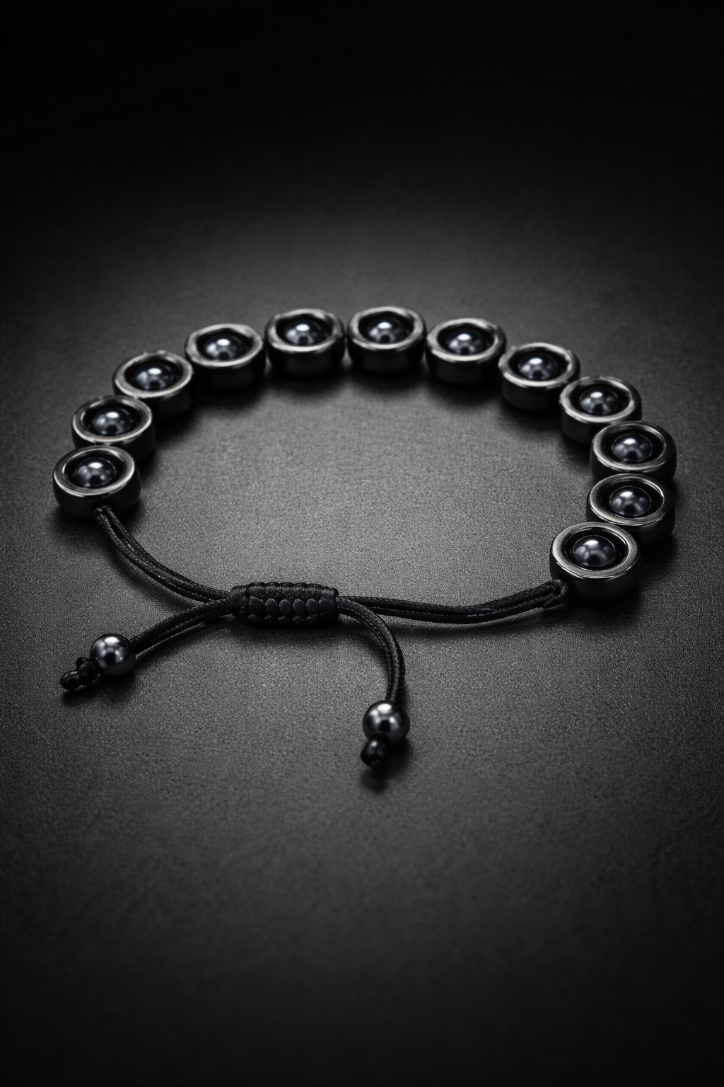 Hematite Ring Bracelet – Grounded Power & Protection