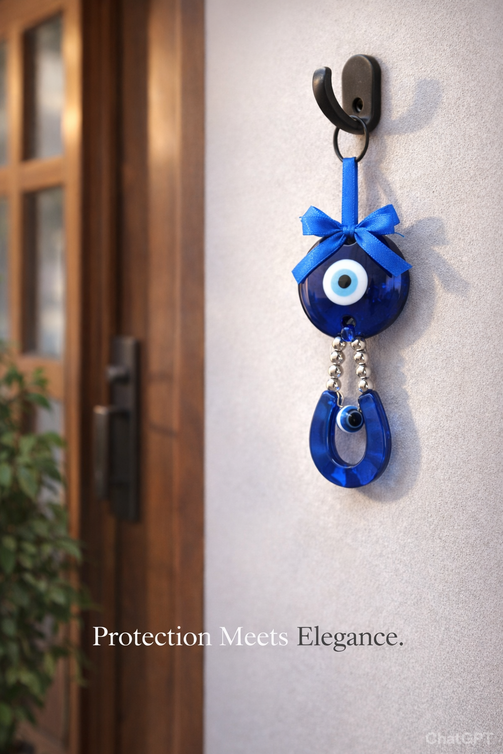 Evil Eye Prosperity Door Charm – Protection & Abundance Hanging (2 Variants)
