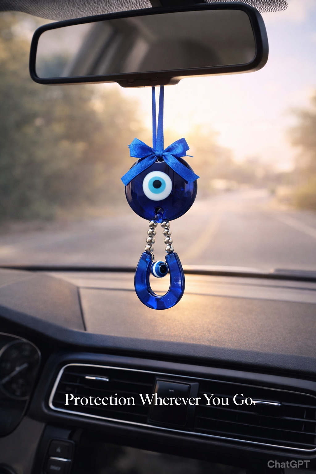 Evil Eye Prosperity Door Charm – Protection & Abundance Hanging (2 Variants)