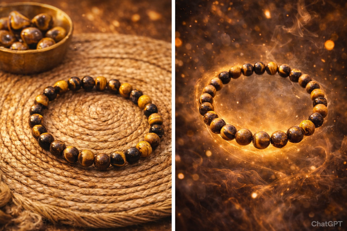 Yellow Tiger Eye Bracelet – Confidence & Protection Stone