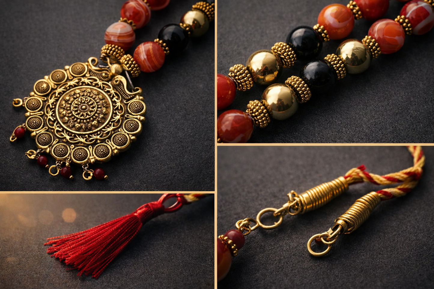 Abundance Protection & Stability Necklace | Attract Wealth, Guard Energy & Restore Balance