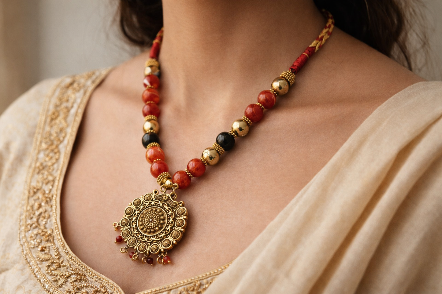 Abundance Protection & Stability Necklace | Attract Wealth, Guard Energy & Restore Balance