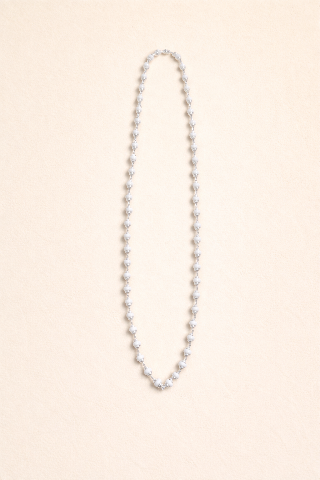 Tulasi Mala with Silver Chain