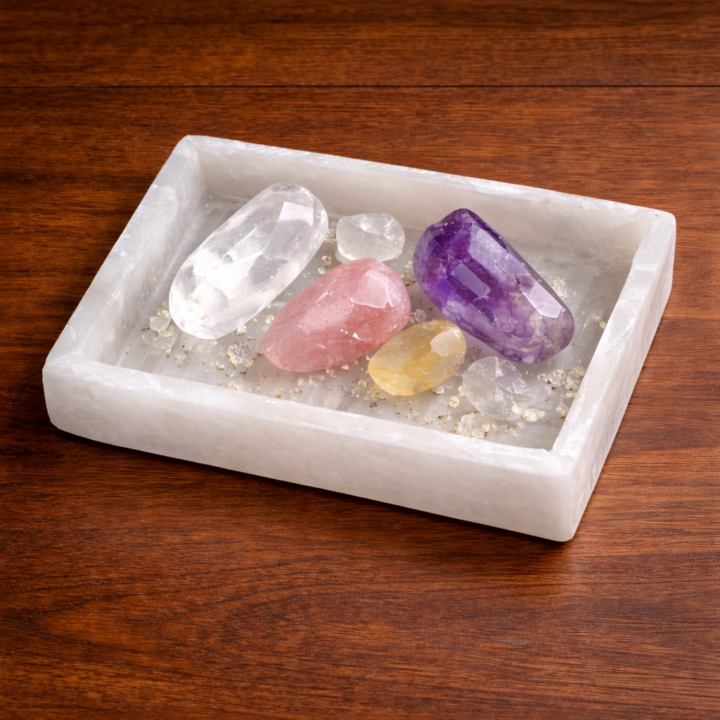 Selenite Tray