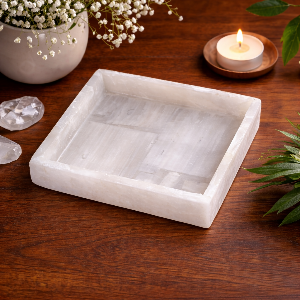 Selenite Tray