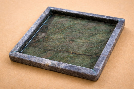 Green Selenite Tray