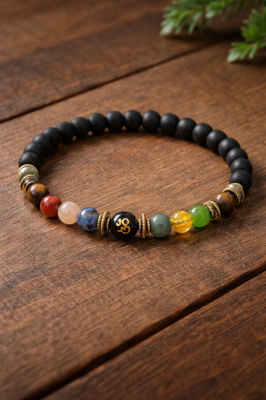 Karungali With Navgraha Bracelets