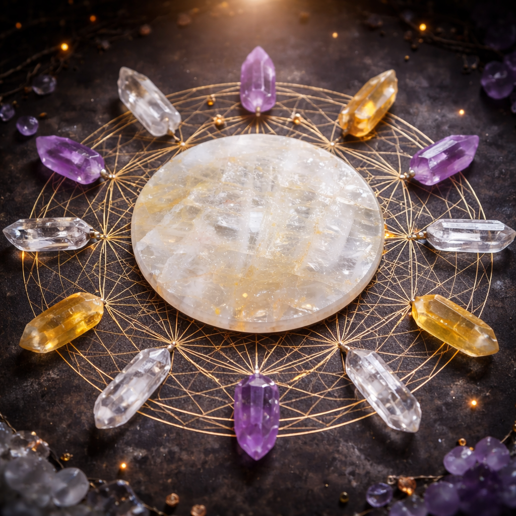 Citrine Coaster