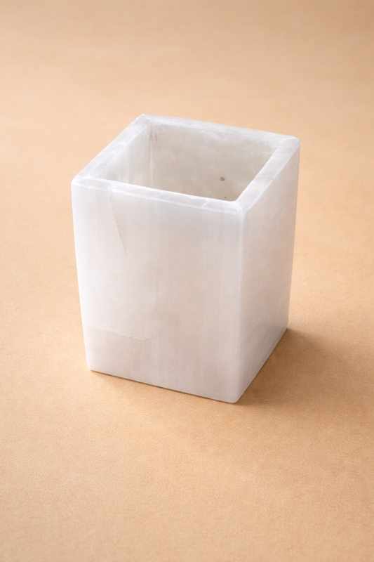 Selenite Pencil Stand