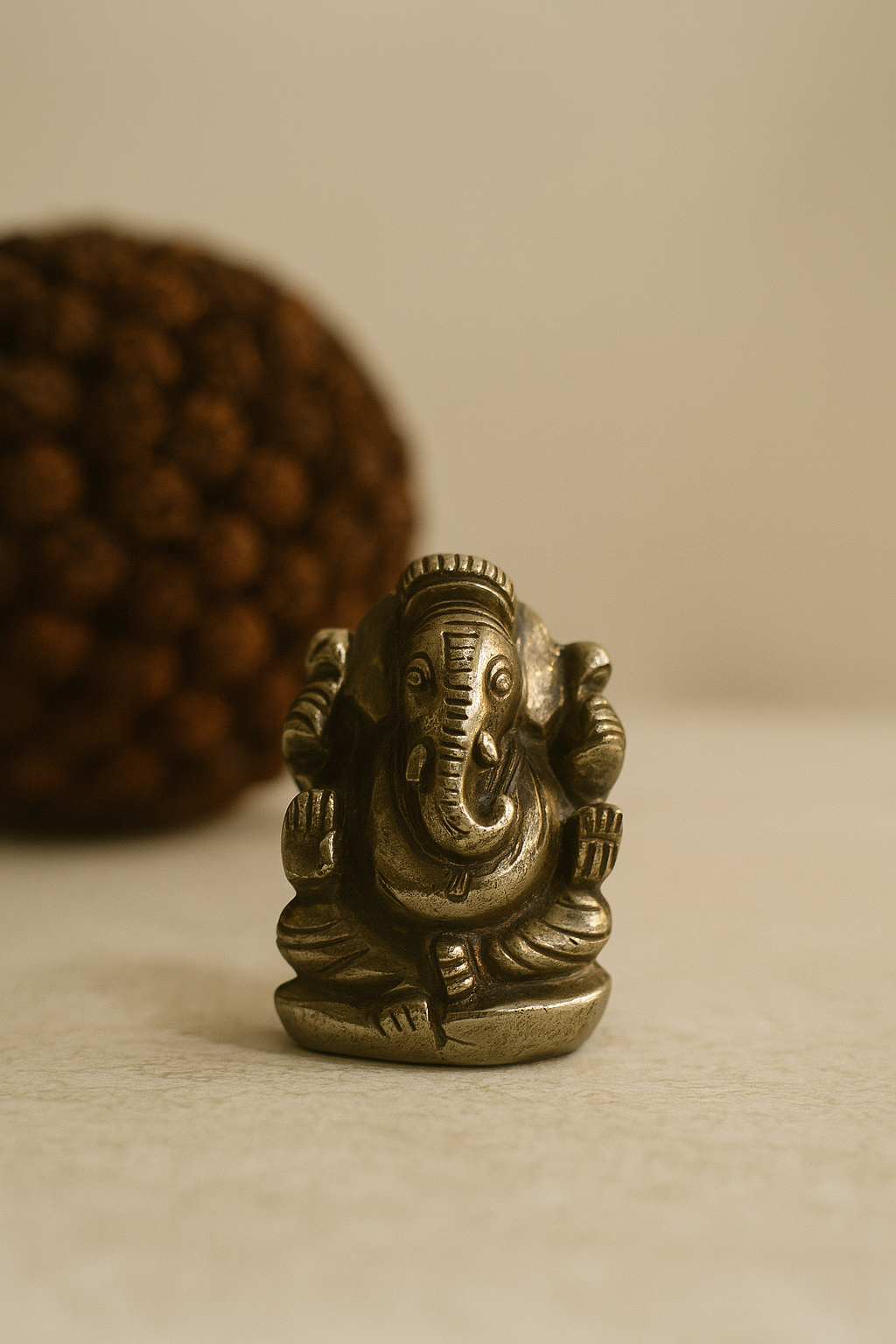 GOLDEN PYRITE GANESHA