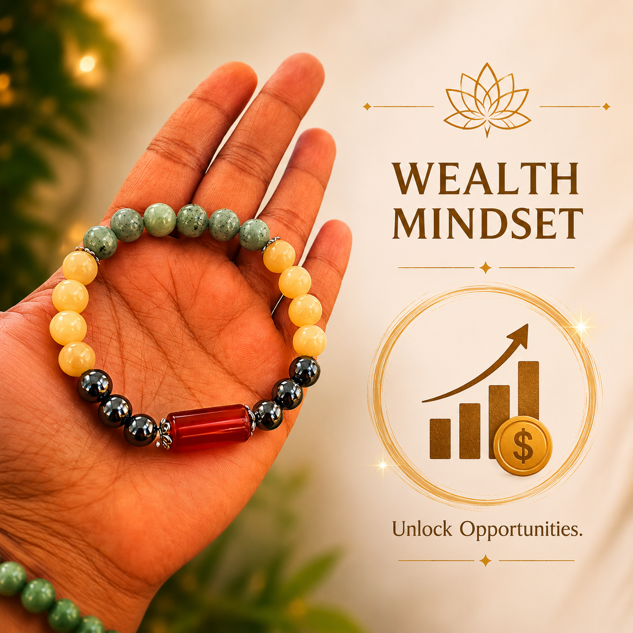 Money Guardian – Attract Abundance & Financial Stability Bracelet
