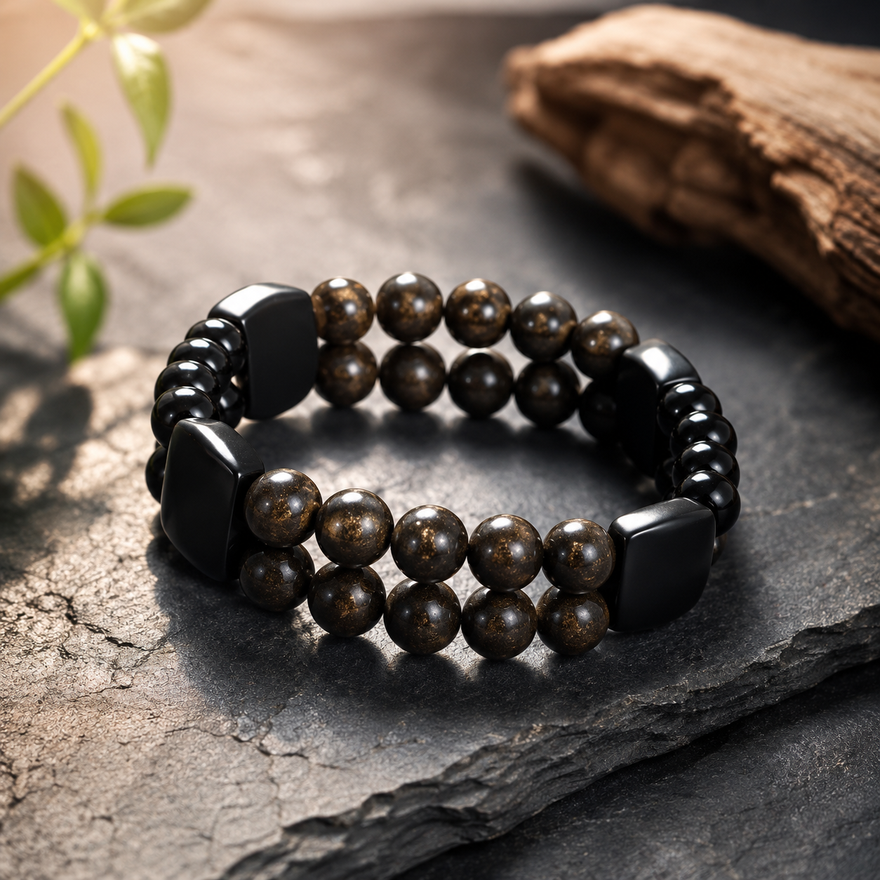 Double Layer Protection Bracelet – Shield Your Energy with Strength & Balance