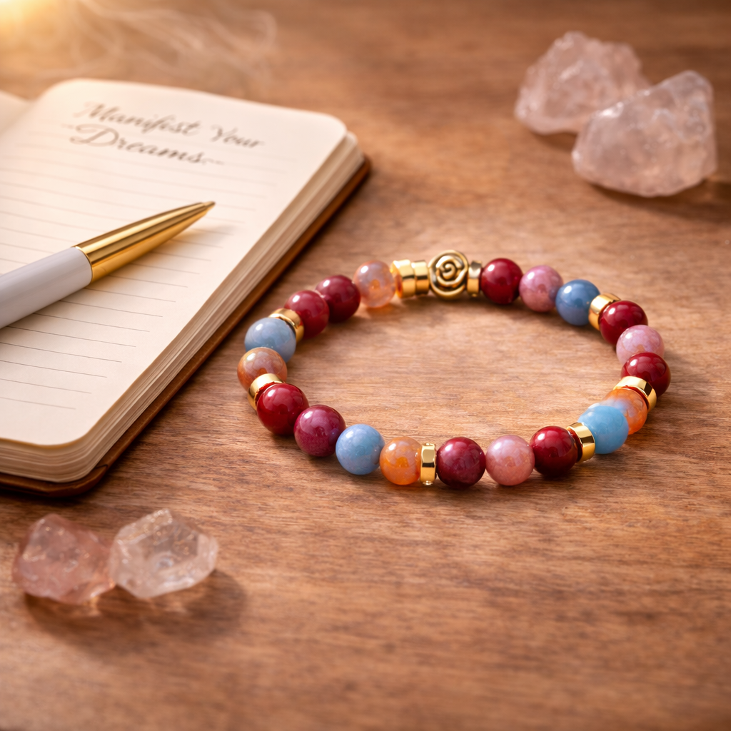 Job & Business Opportunity Attraction Crystal Bracelet
