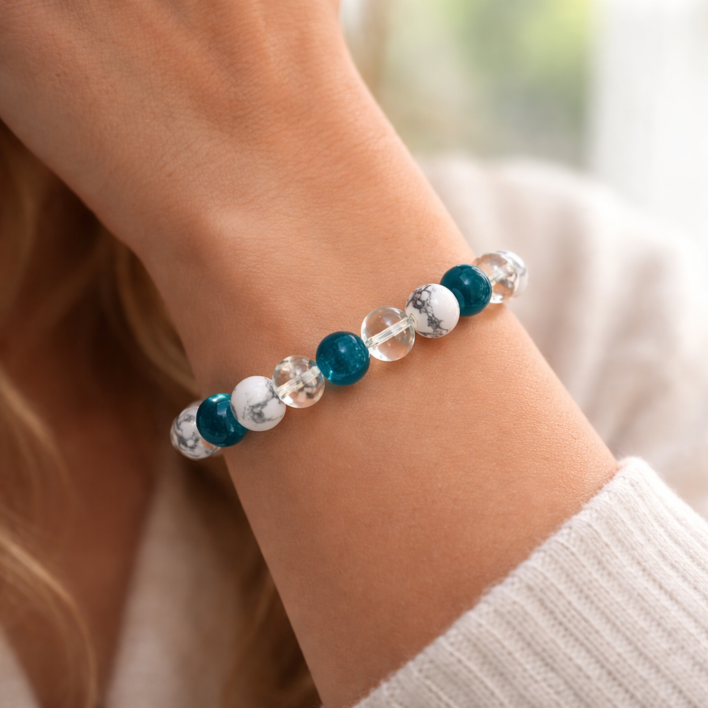 Capricorn Success Crystal Bracelet – Stability, Focus & Emotional Balance Combo