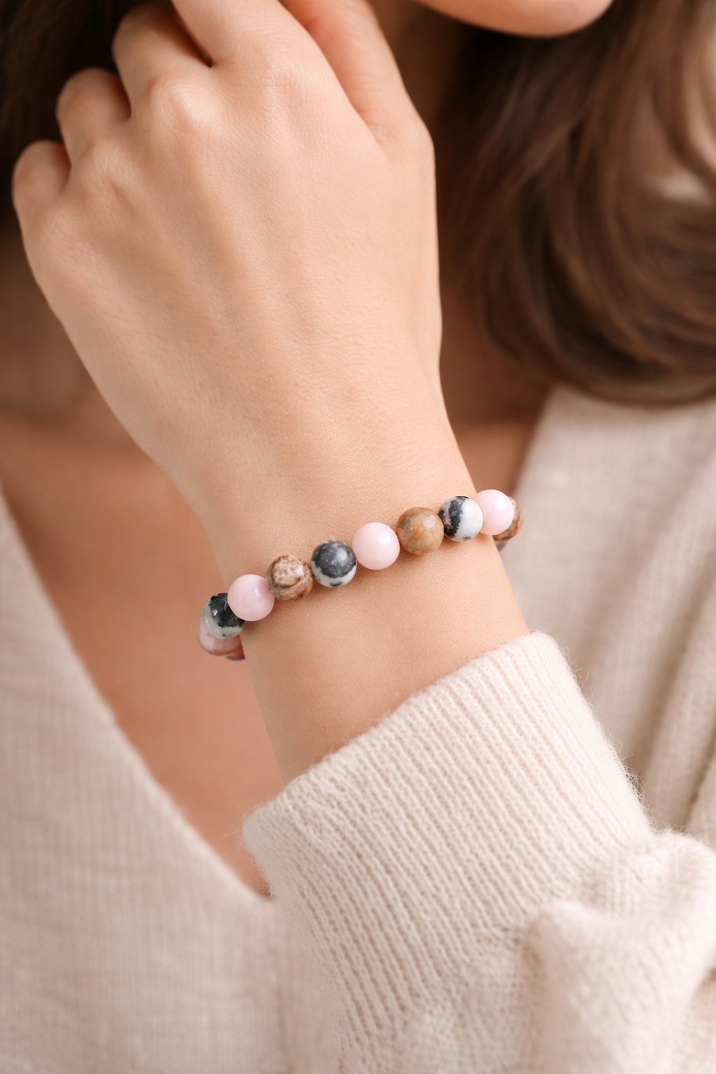 Combo for Gemini Bracelet  Clarity • Emotional Balance • Communication Strength