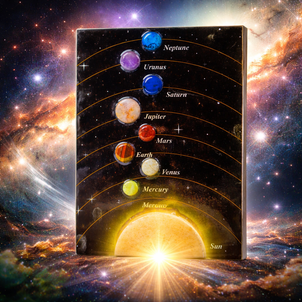 Navgraha Celestial Grid – Planetary Balance & Energy Alignment Board