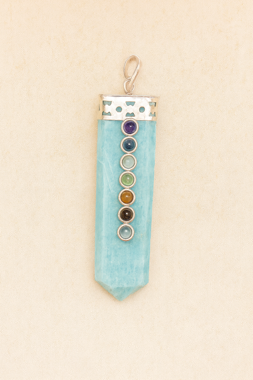 Amazonite Pencil pendant