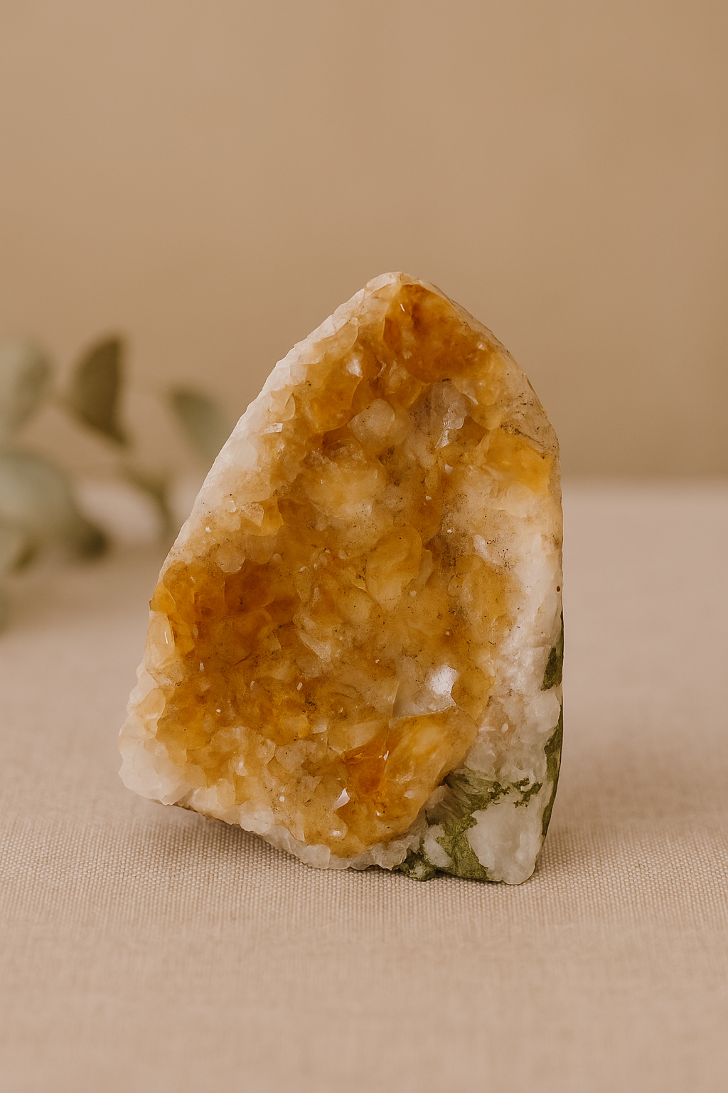 CITRINE CLUSTER STONE