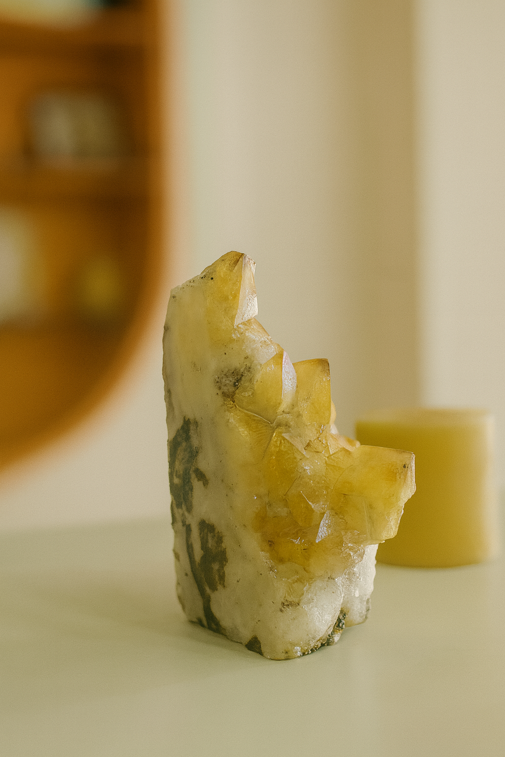 CITRINE CLUSTER STONE