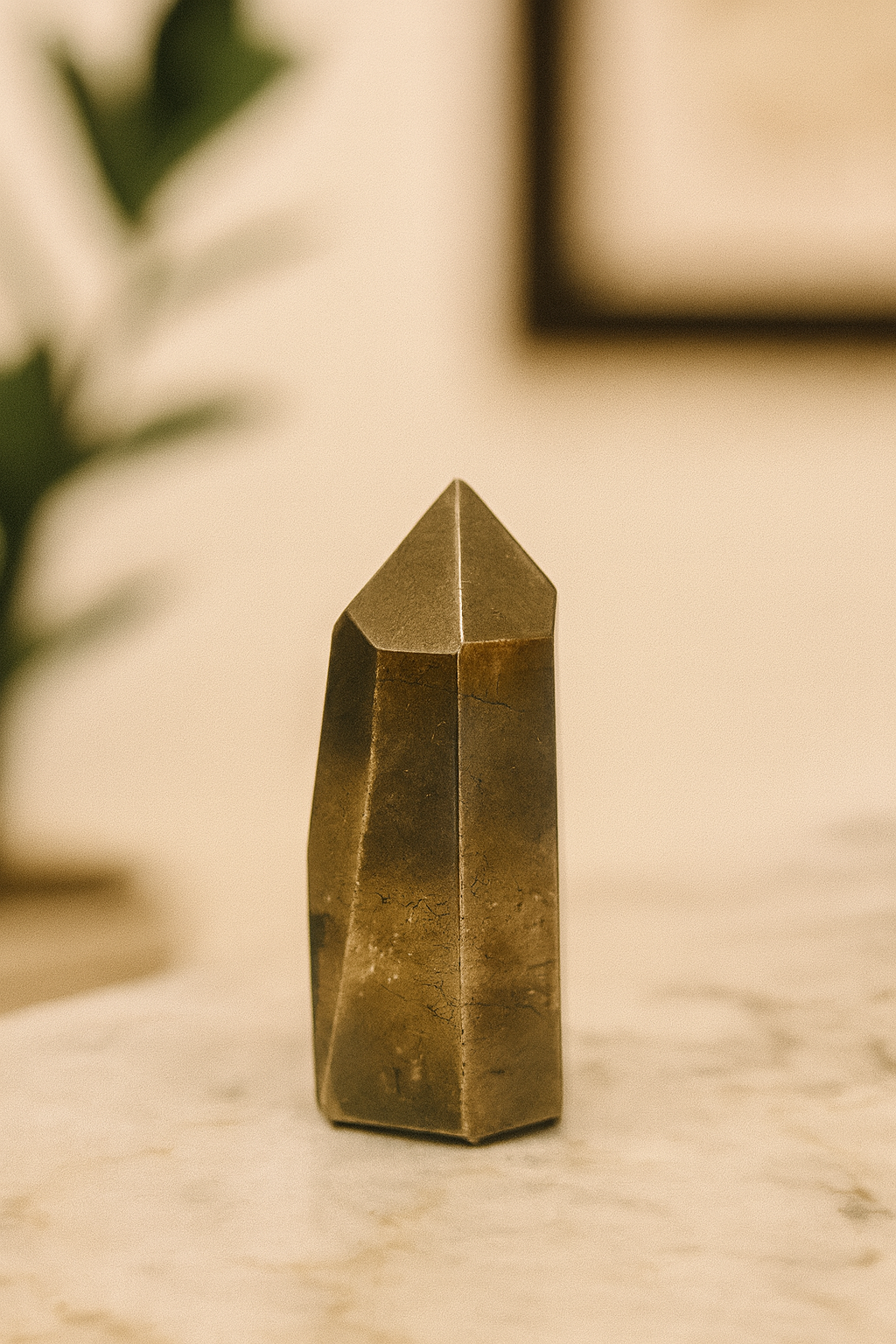 GOLDEN PYRITE POINTER