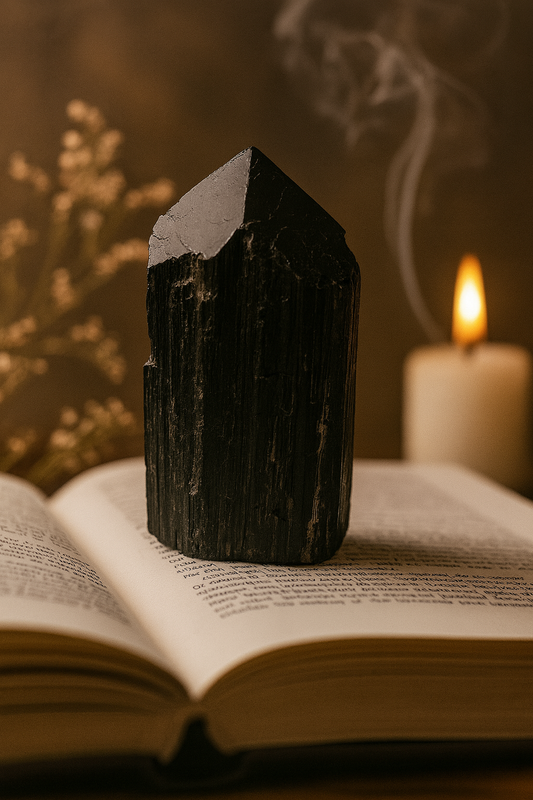 NATURAL RAW BLACK TOURMALINE