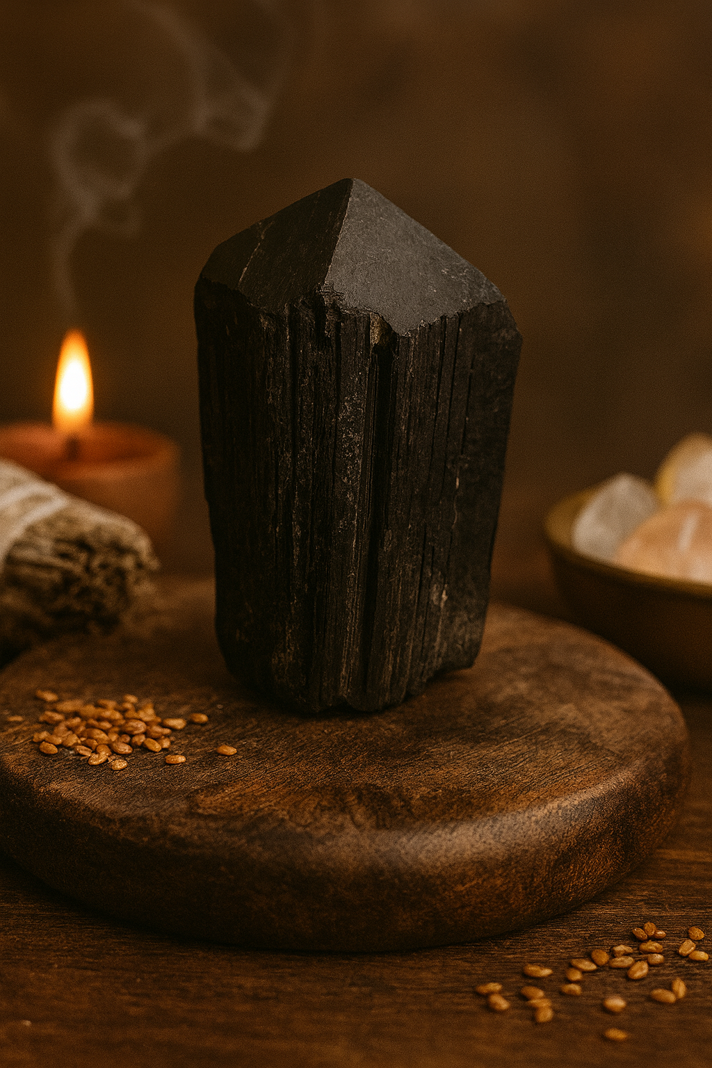 NATURAL RAW BLACK TOURMALINE