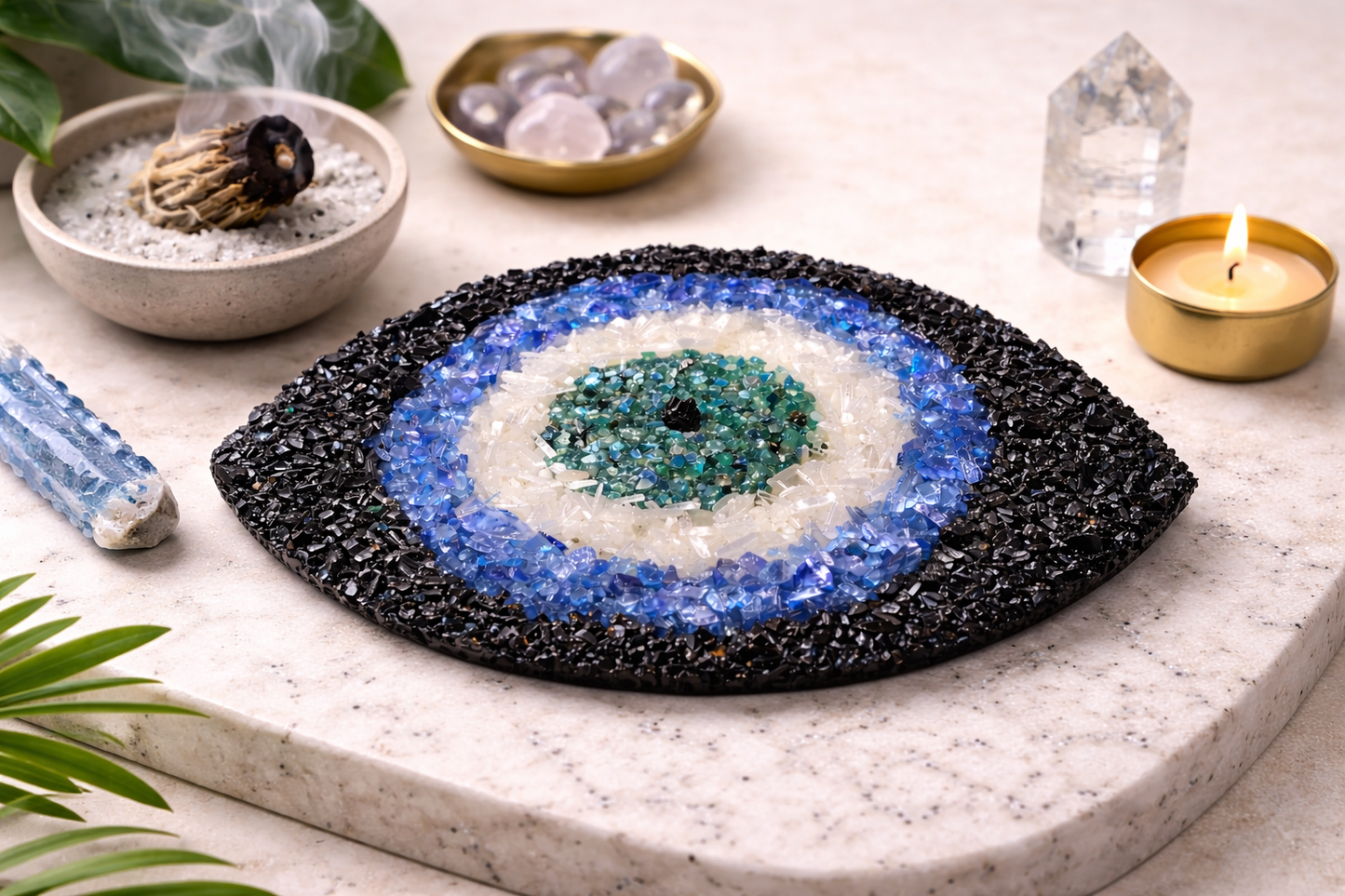 Evil Eye hanging plate
