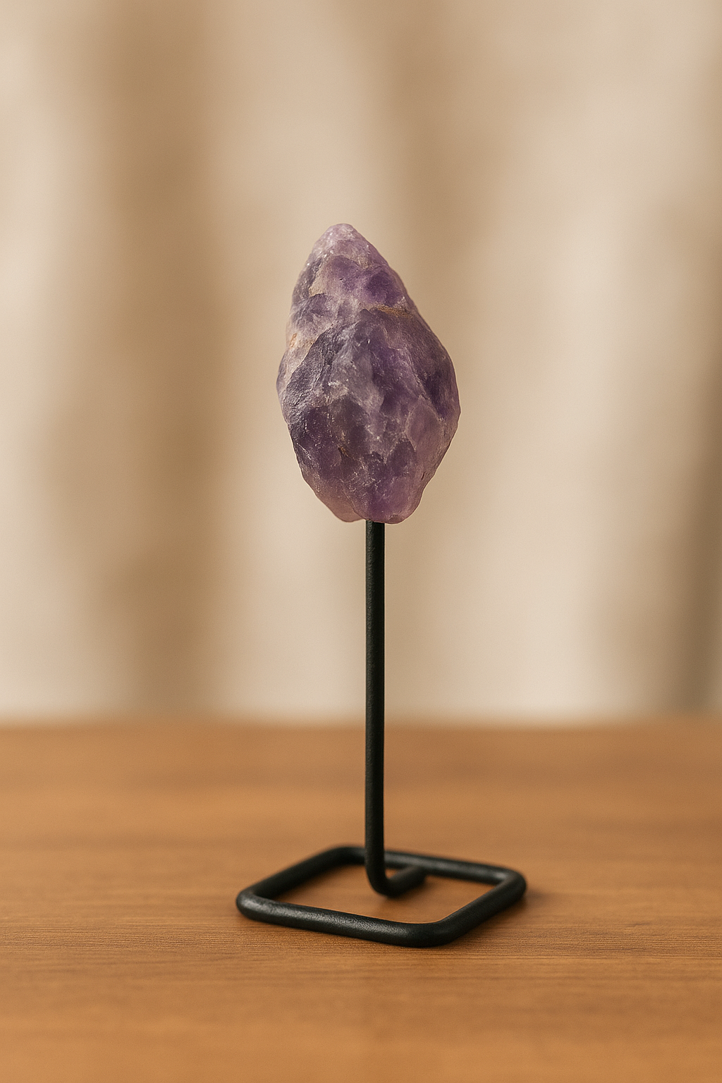 AMETHYST ROCK STONES WITH STAND