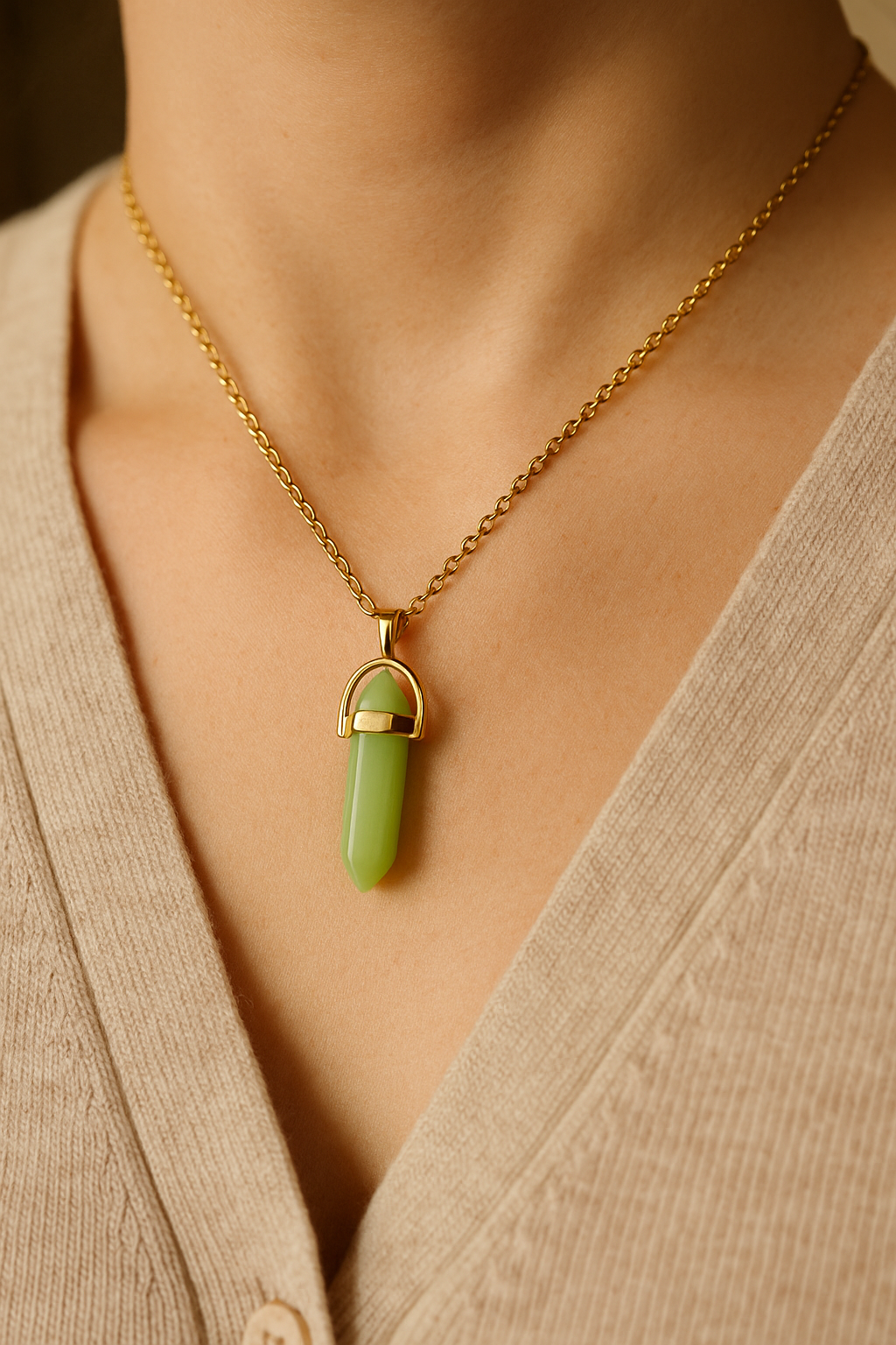 Serpentine pendant