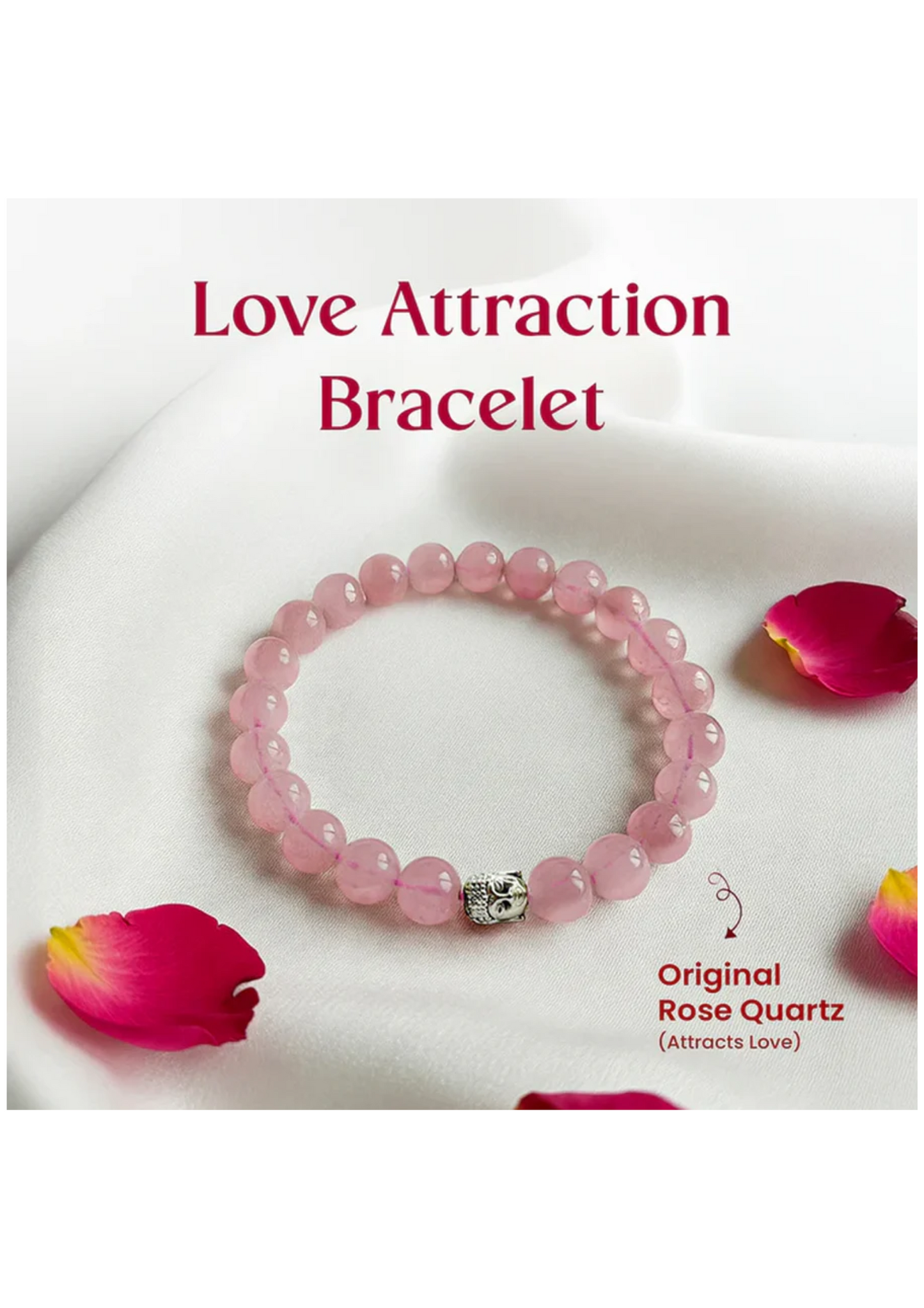 Rose Quartz Crystal Bracelet