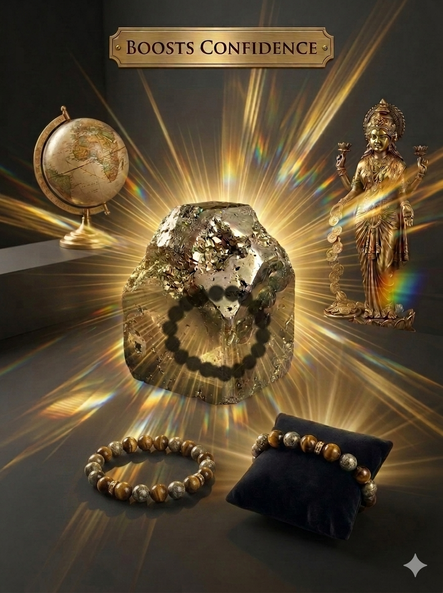 Money Magnet & Confidence Booster Bracelet | Manifest Prosperity While Strengthening Self-Belief