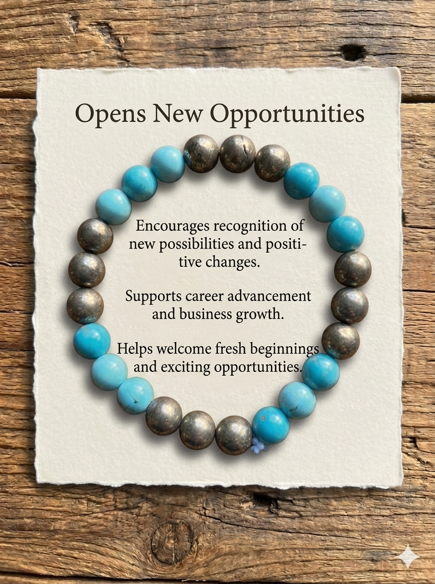 Money & New Opportunity Bracelet | Attract Prosperity • Welcome Opportunities • Create Your Success