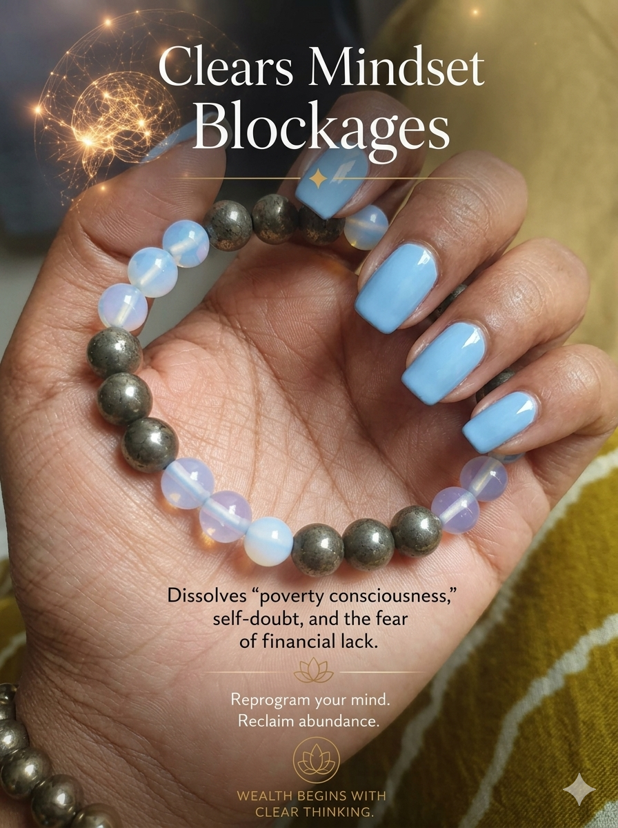 Money & Blockage Removal Bracelet | Attract Abundance | Clear Energy Blocks | Unlock New Opportunities