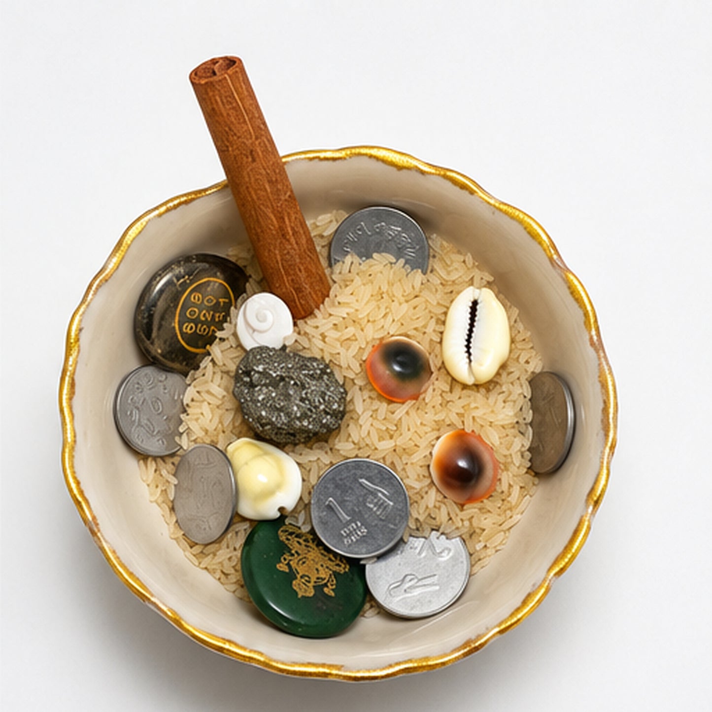 Money Manifestation Bowl Kit – Invite Wealth, Abundance & Positive Energy into Your Life
