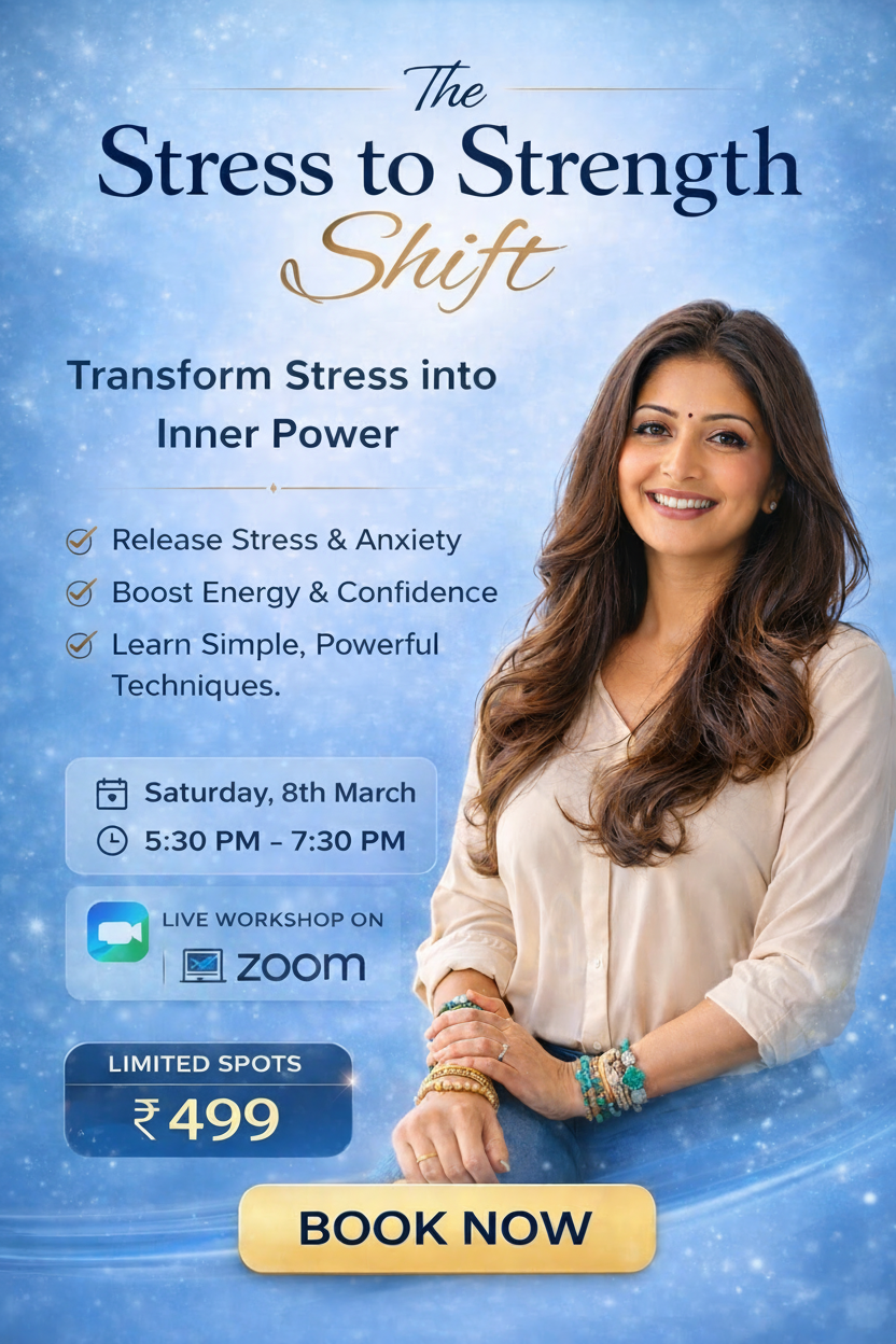 The Stress to Strength Shift™ – Live Transformational Workshop